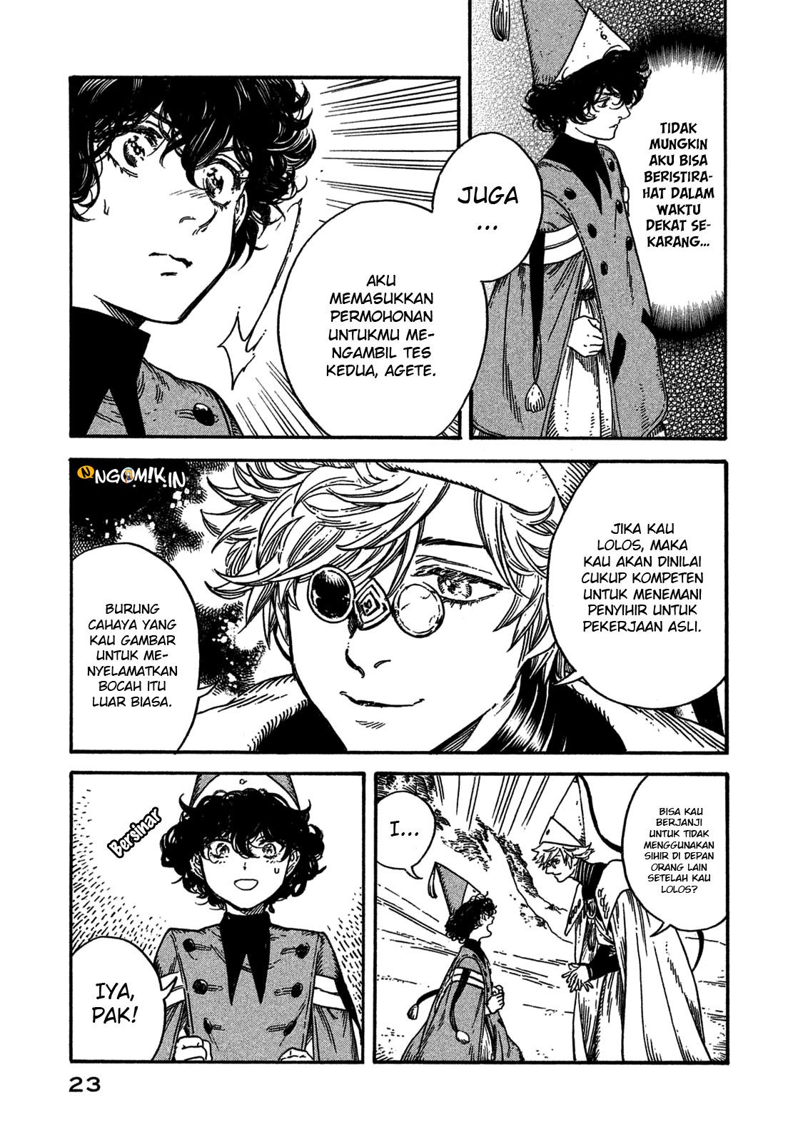 Tongari Boushi no Atelier chapter 12