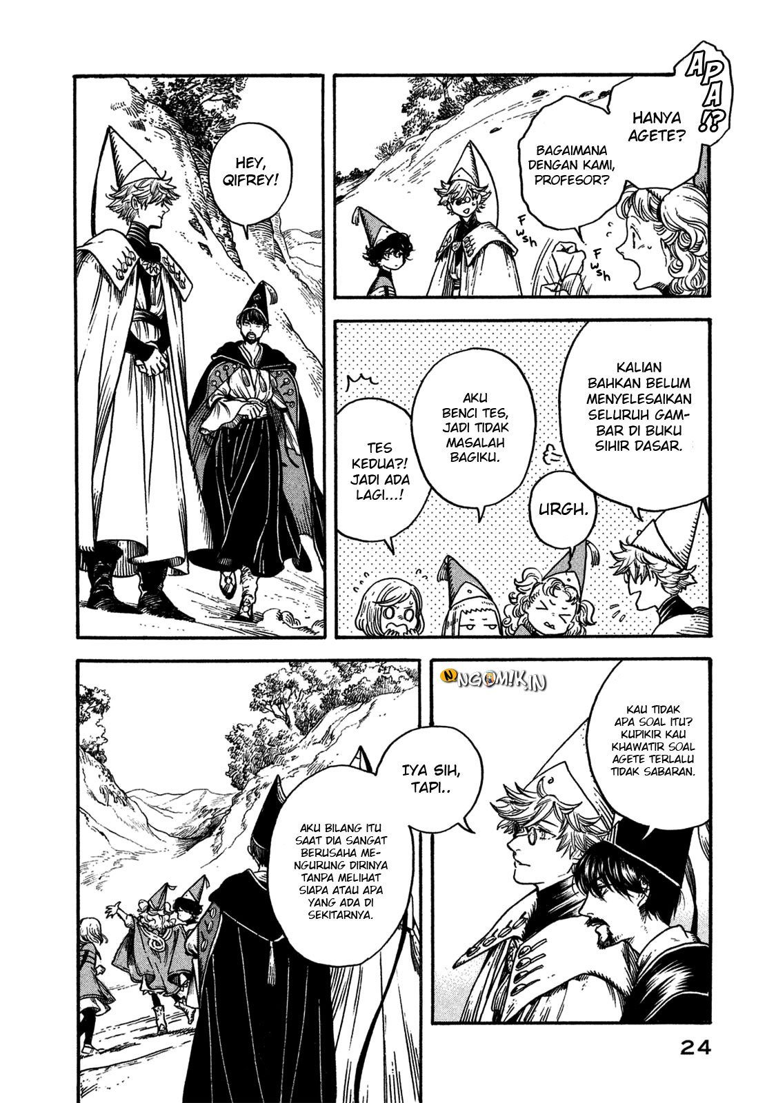 Tongari Boushi no Atelier chapter 12