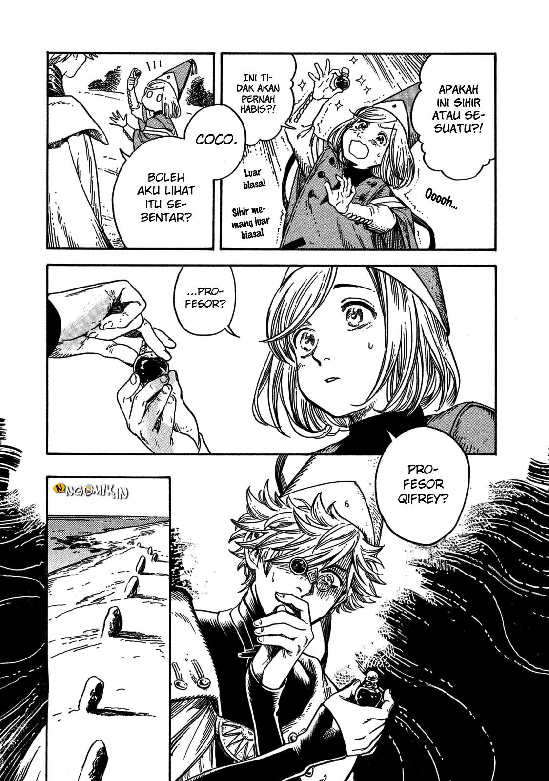 Tongari Boushi no Atelier chapter 12