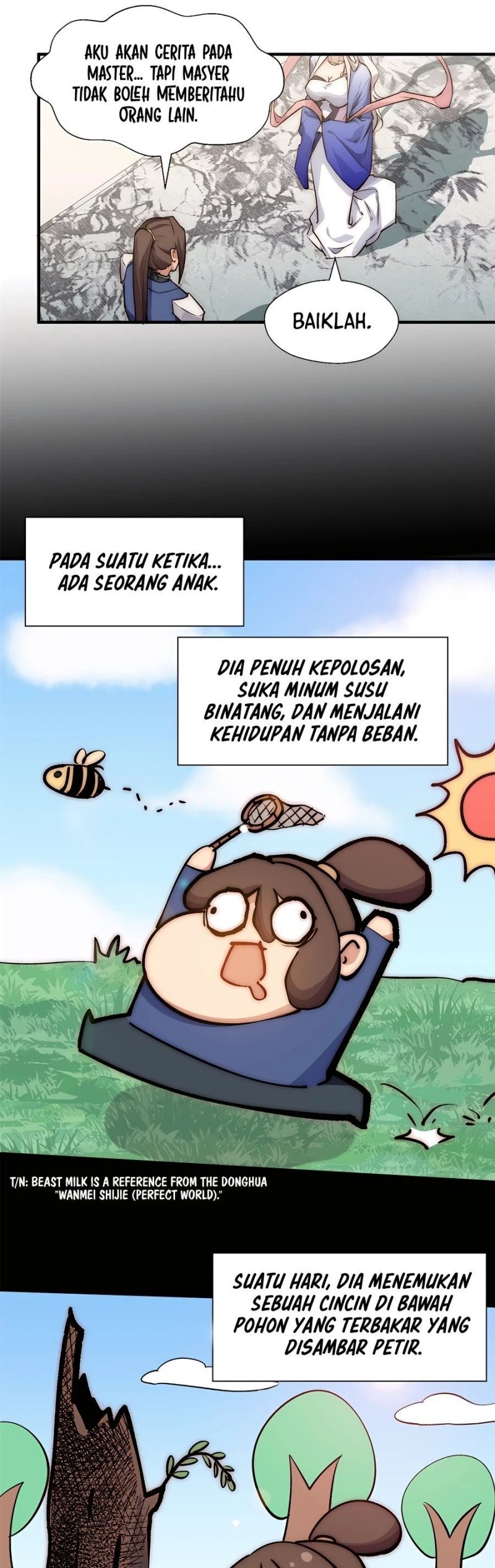 Top Tier Providence: Secretly Cultivate for a Thousand Years Chapter 35 Bahasa Indonesia