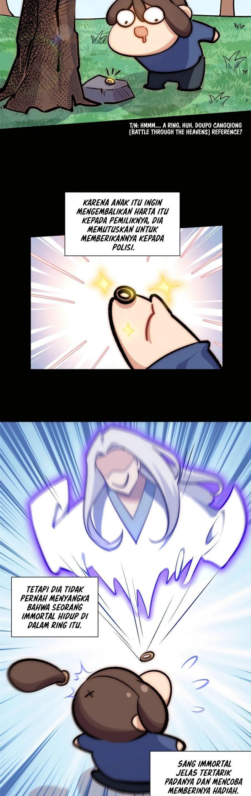 Top Tier Providence: Secretly Cultivate for a Thousand Years Chapter 35 Bahasa Indonesia