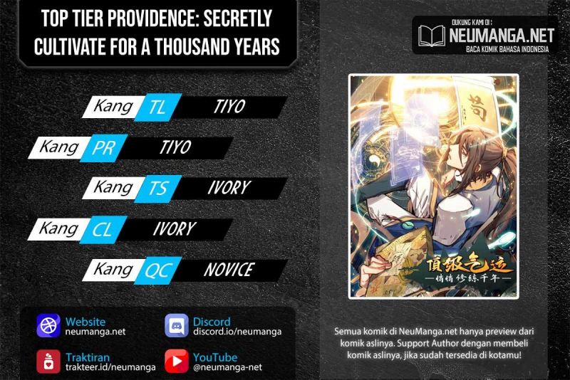 Top Tier Providence: Secretly Cultivate for a Thousand Years chapter 70