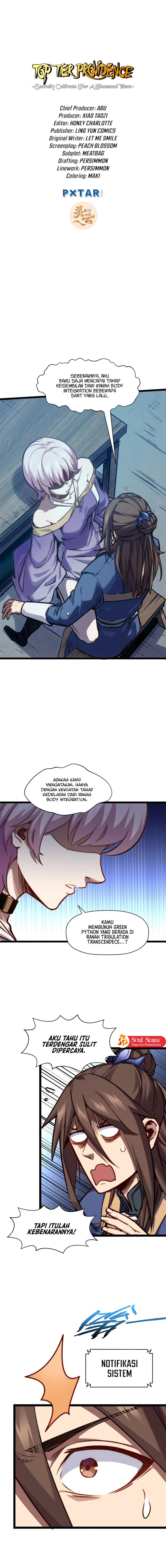 Top Tier Providence: Secretly Cultivate for a Thousand Years Chapter 116 Bahasa Indonesia