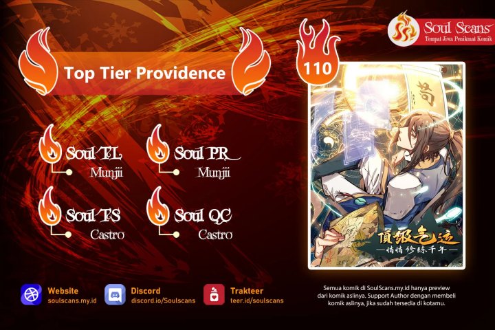 Top Tier Providence: Secretly Cultivate for a Thousand Years chapter 110