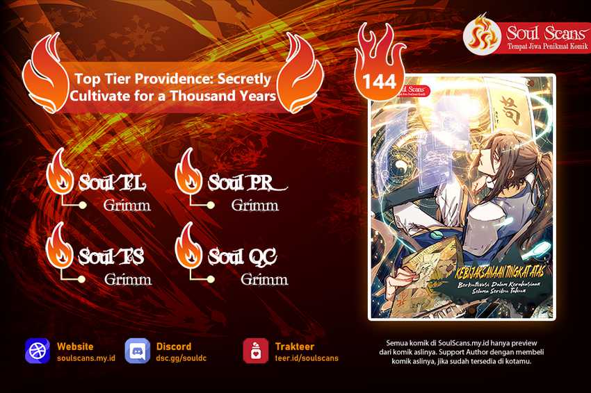 Top Tier Providence: Secretly Cultivate for a Thousand Years chapter 144