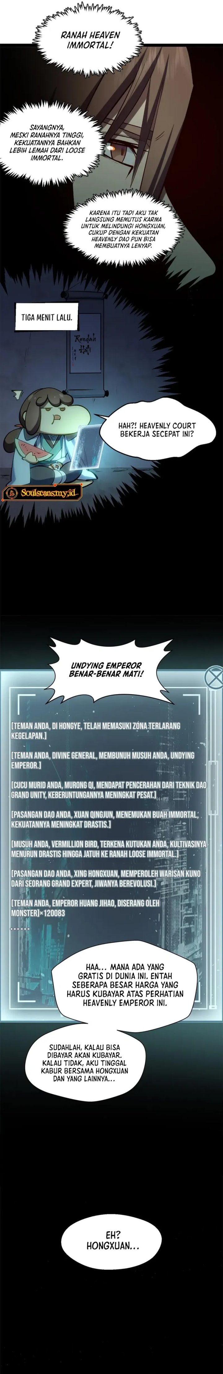 Top Tier Providence: Secretly Cultivate for a Thousand Years Chapter 233 Bahasa Indonesia