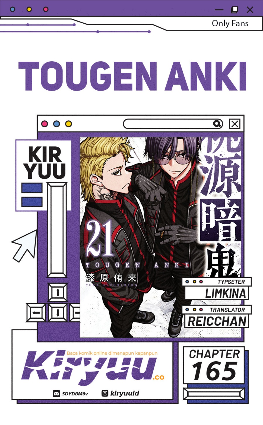 Tougen Anki chapter 165