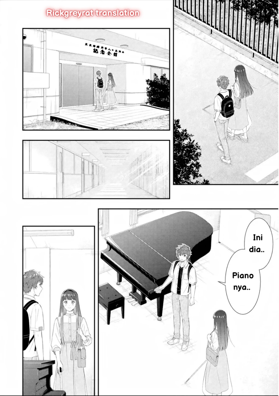 Toumei na Yoru ni Kakeru-kun to, Me ni Mienai Koi wo Shita. chapter 2