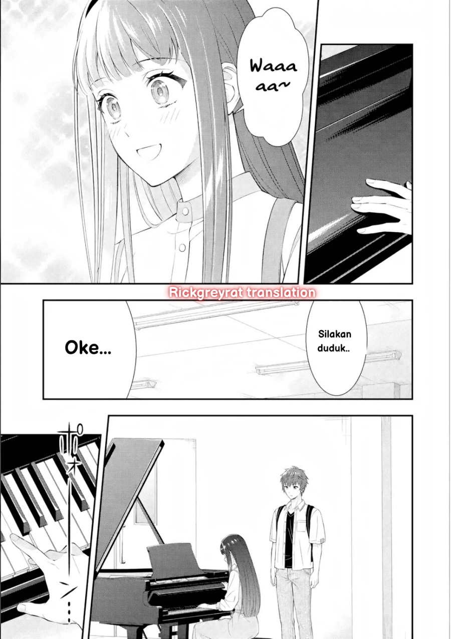 Toumei na Yoru ni Kakeru-kun to, Me ni Mienai Koi wo Shita. chapter 2