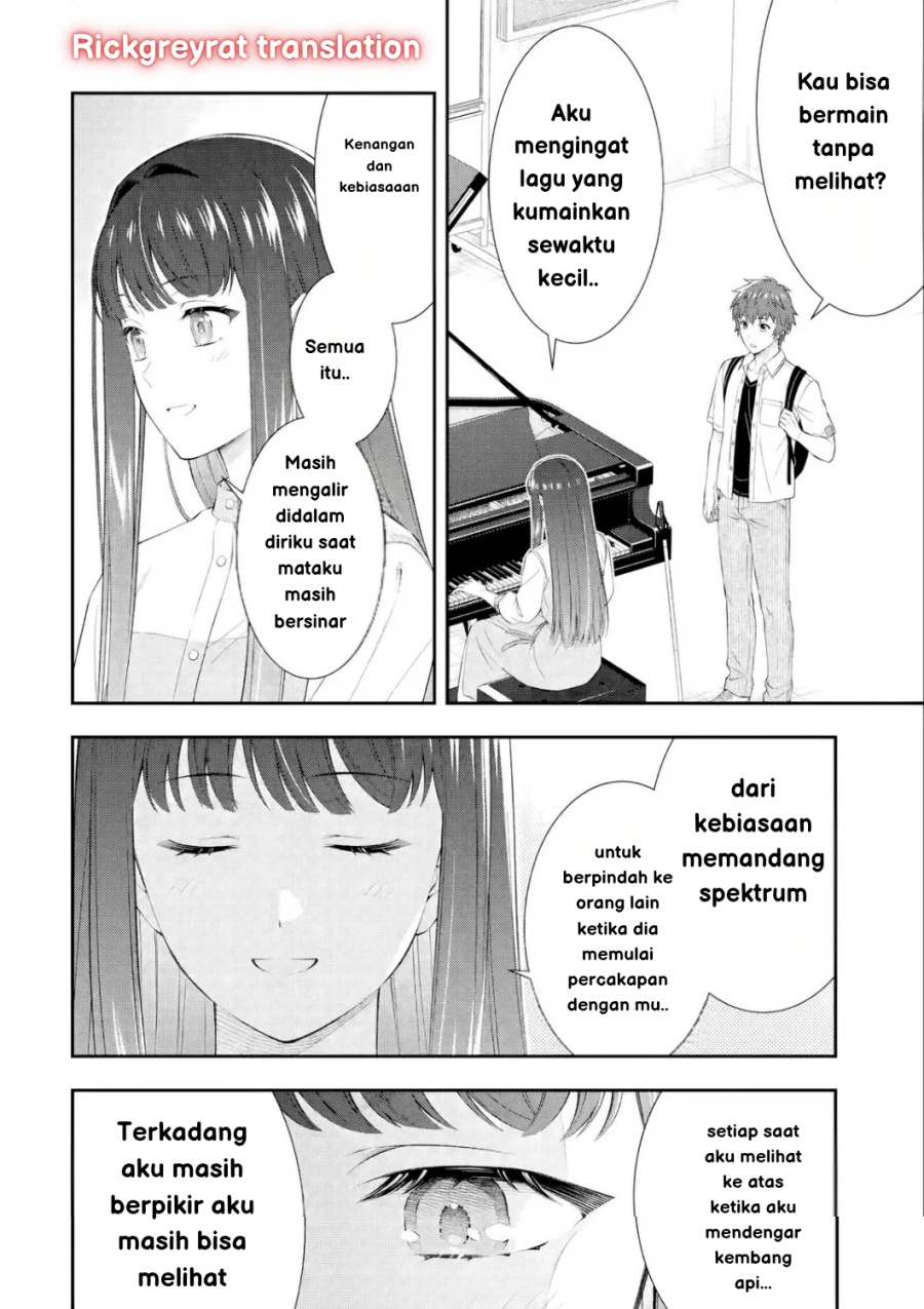 Toumei na Yoru ni Kakeru-kun to, Me ni Mienai Koi wo Shita. chapter 2