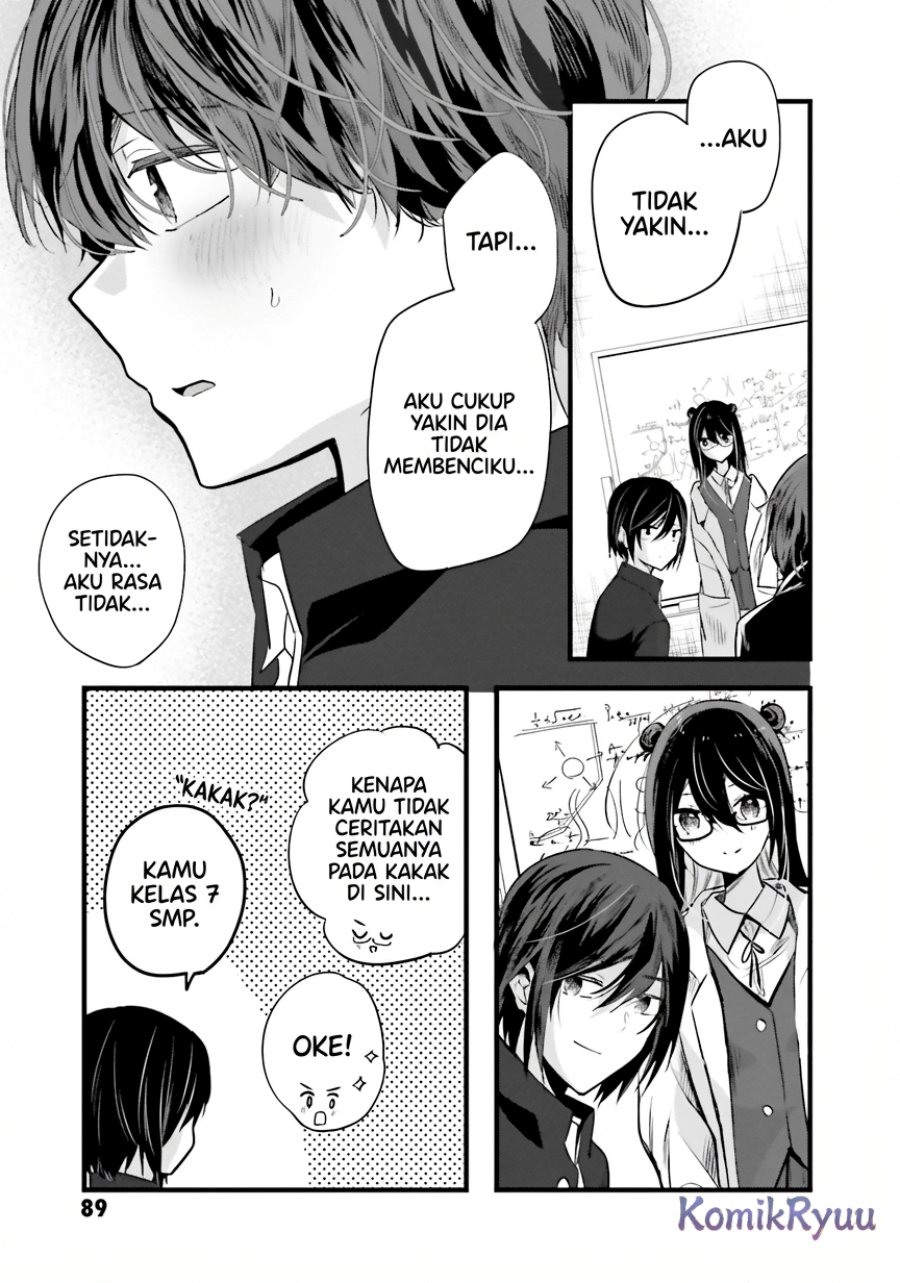Tozaki-san wa Boku ni Dake Tsumetai Chapter 11 Bahasa Indonesia