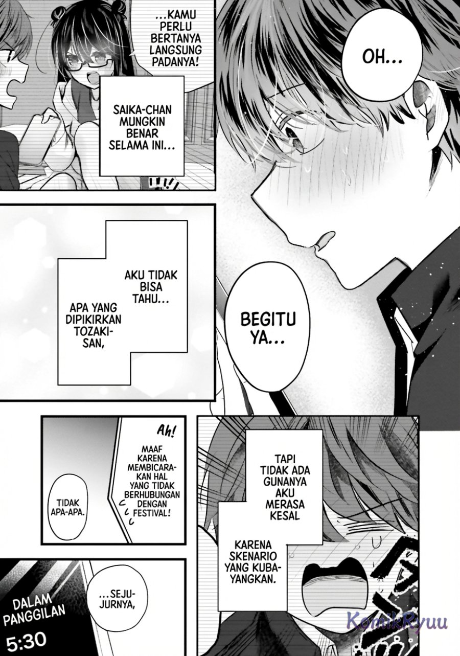 Tozaki-san wa Boku ni Dake Tsumetai Chapter 11 Bahasa Indonesia
