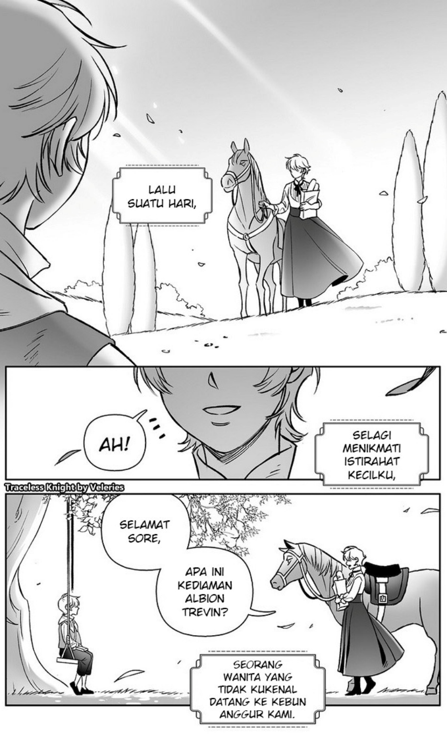 Traceless Knight Chapter 01 Bahasa Indonesia