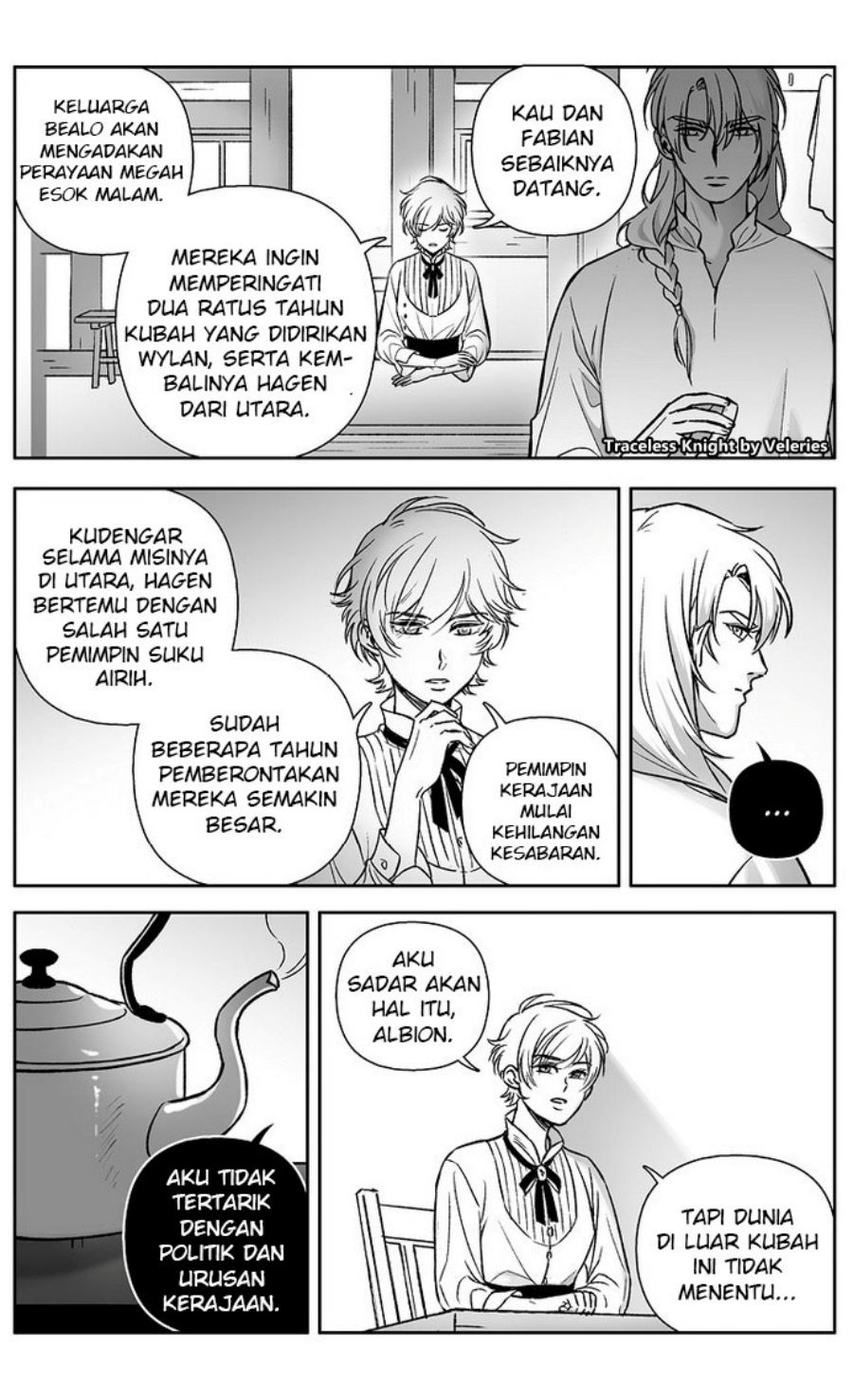 Traceless Knight Chapter 01 Bahasa Indonesia
