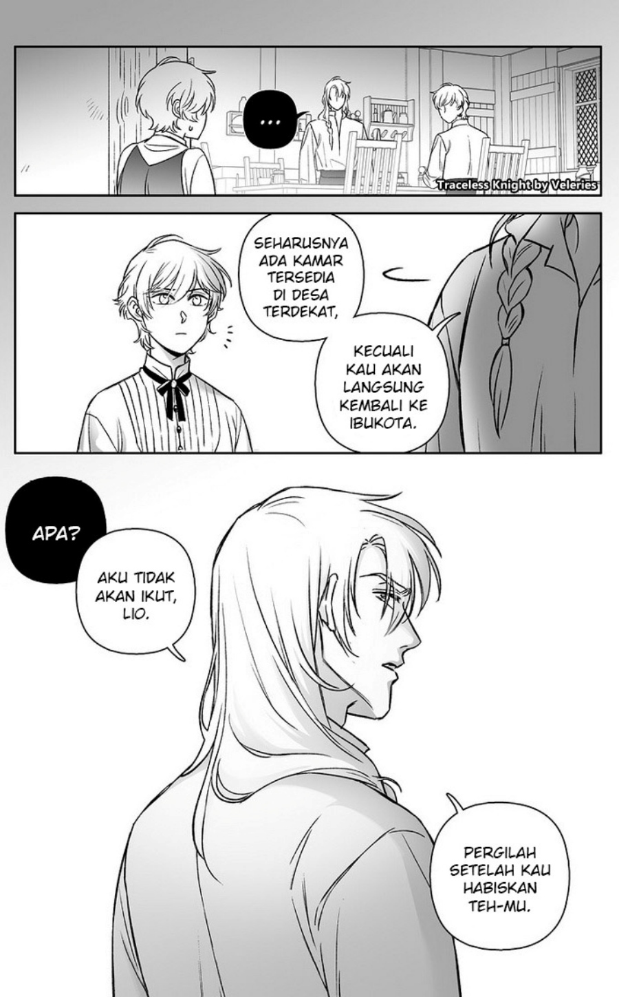 Traceless Knight Chapter 01 Bahasa Indonesia