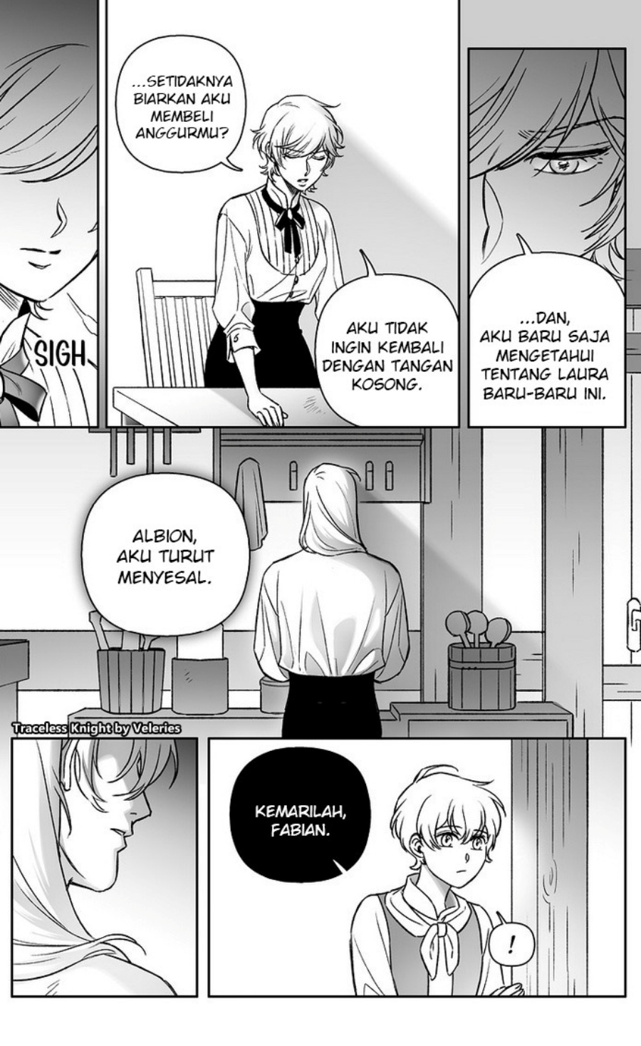 Traceless Knight Chapter 01 Bahasa Indonesia