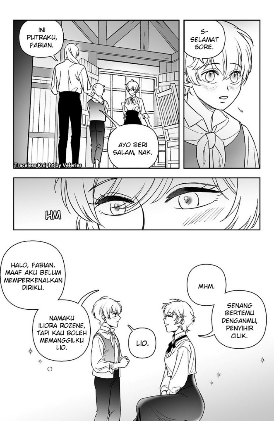 Traceless Knight Chapter 01 Bahasa Indonesia