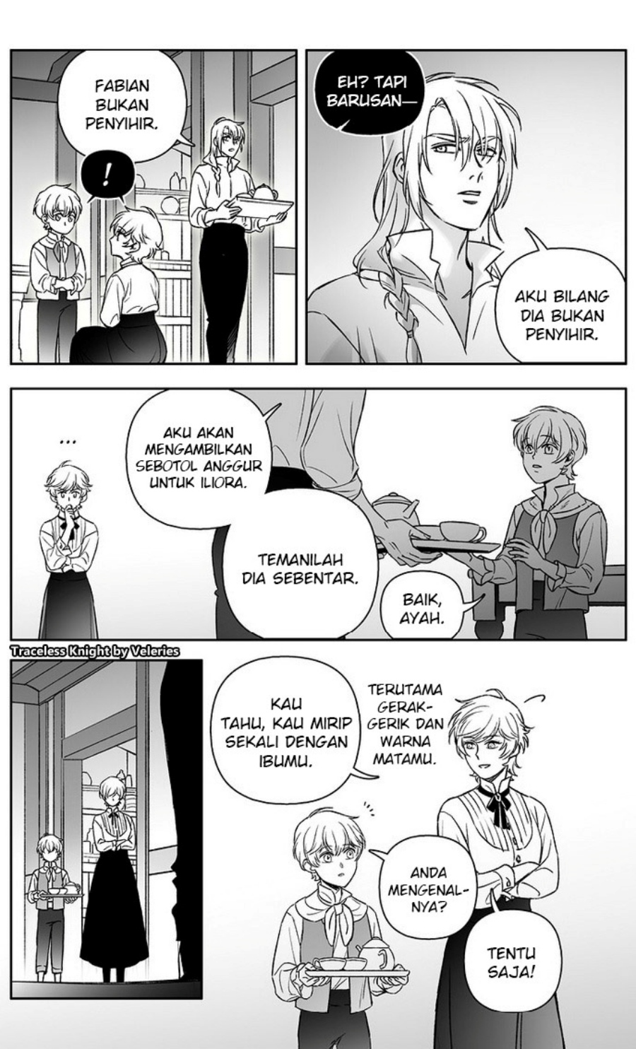 Traceless Knight Chapter 01 Bahasa Indonesia