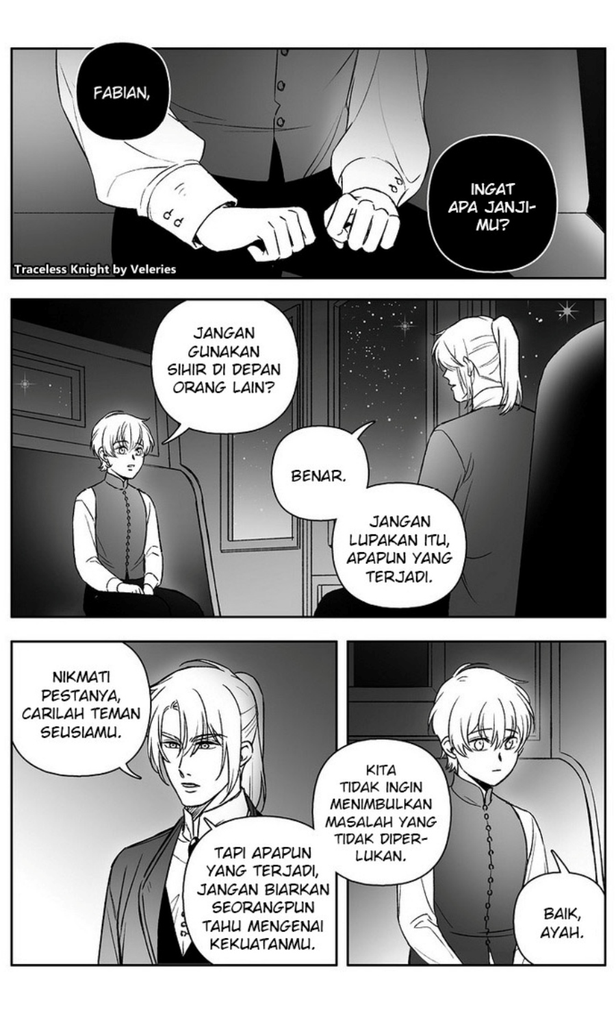 Traceless Knight Chapter 01 Bahasa Indonesia