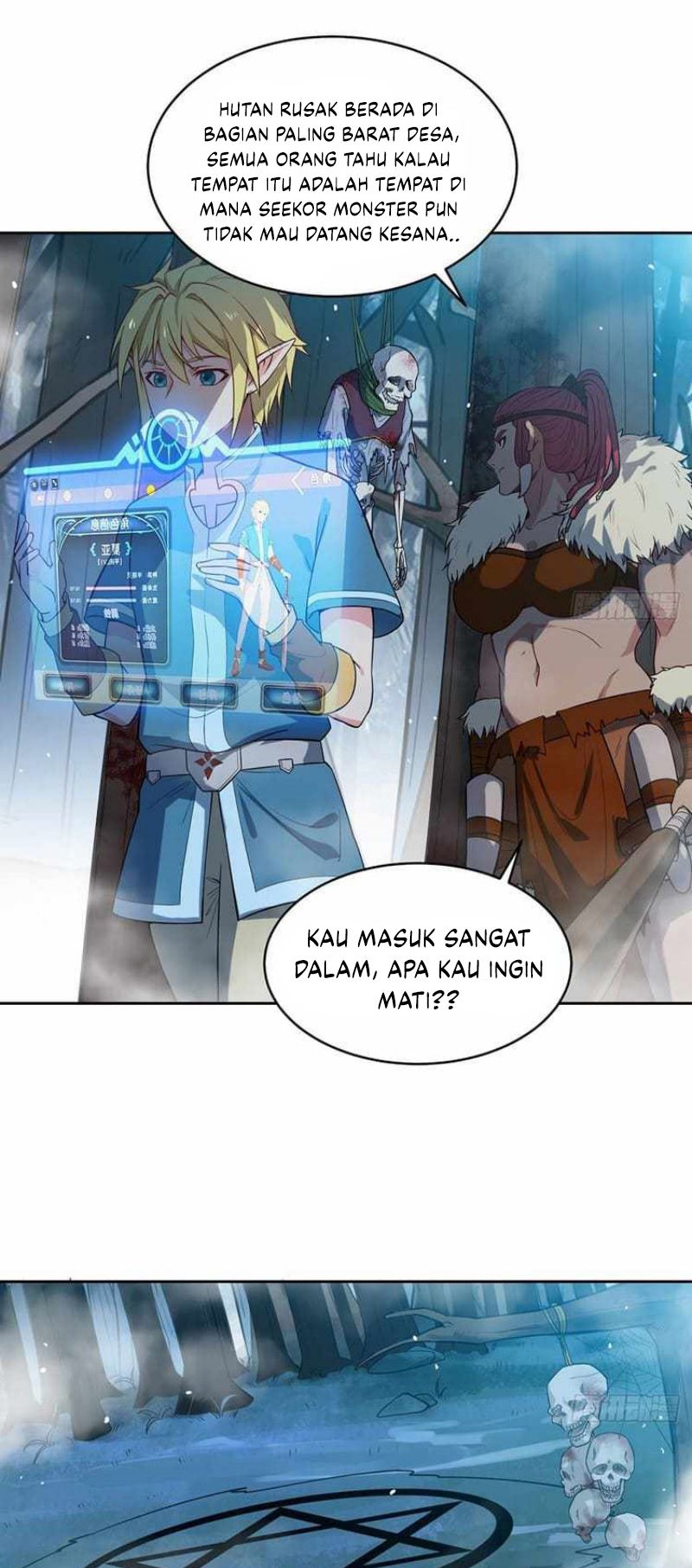 Trapped Inside the Beta Test World for 1000 Years chapter 7