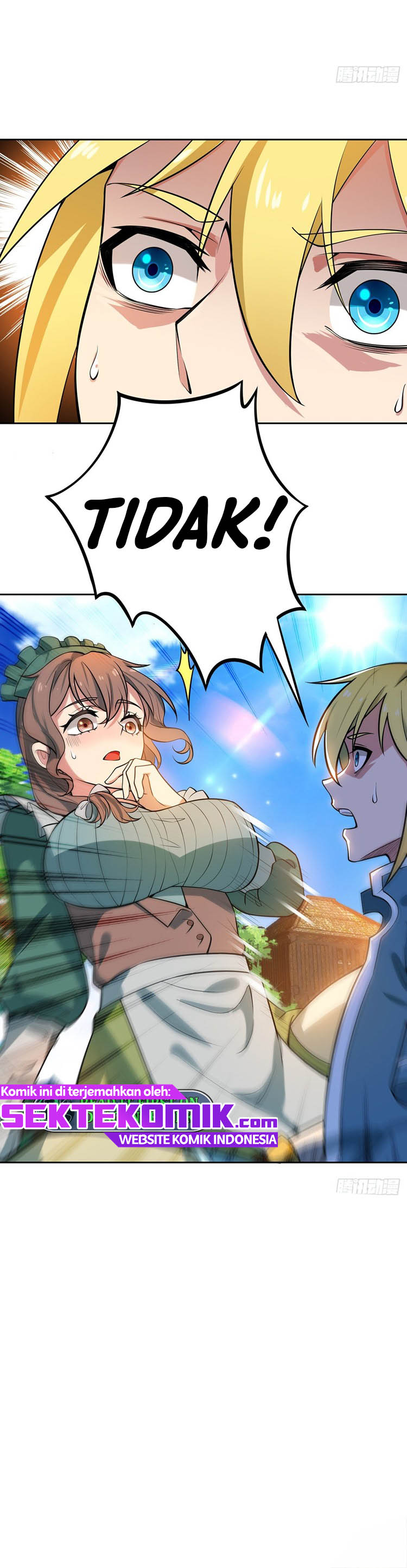 Trapped Inside the Beta Test World for 1000 Years Chapter 12 Bahasa Indonesia