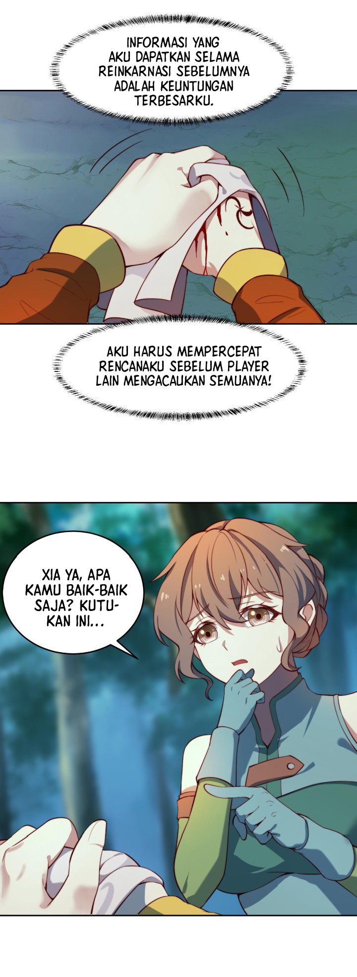 Trapped Inside the Beta Test World for 1000 Years Chapter 18 Bahasa Indonesia