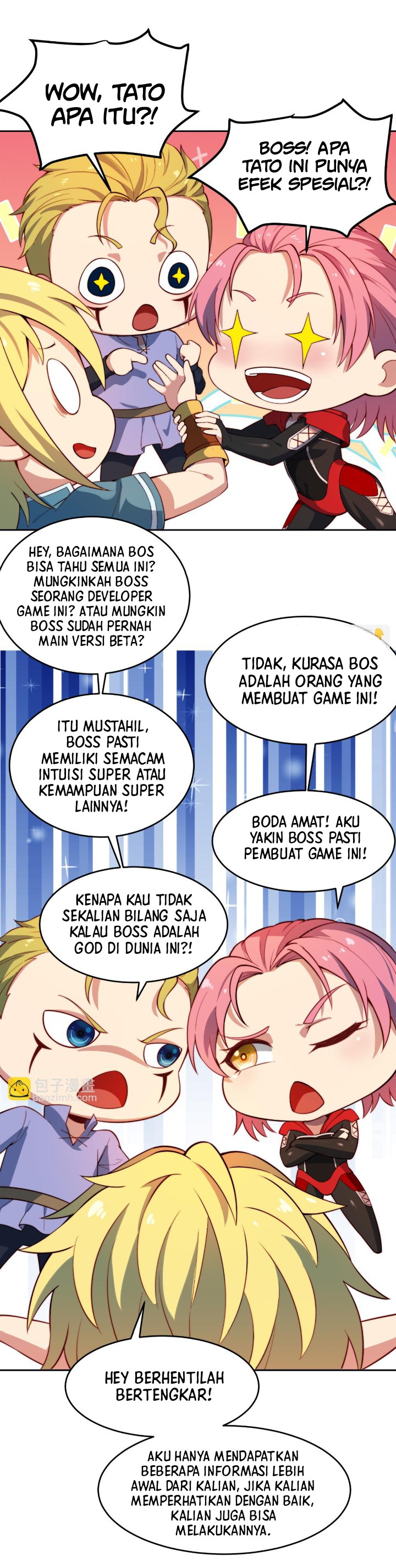 Trapped Inside the Beta Test World for 1000 Years Chapter 18 Bahasa Indonesia