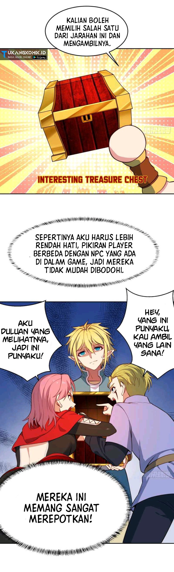 Trapped Inside the Beta Test World for 1000 Years Chapter 18 Bahasa Indonesia
