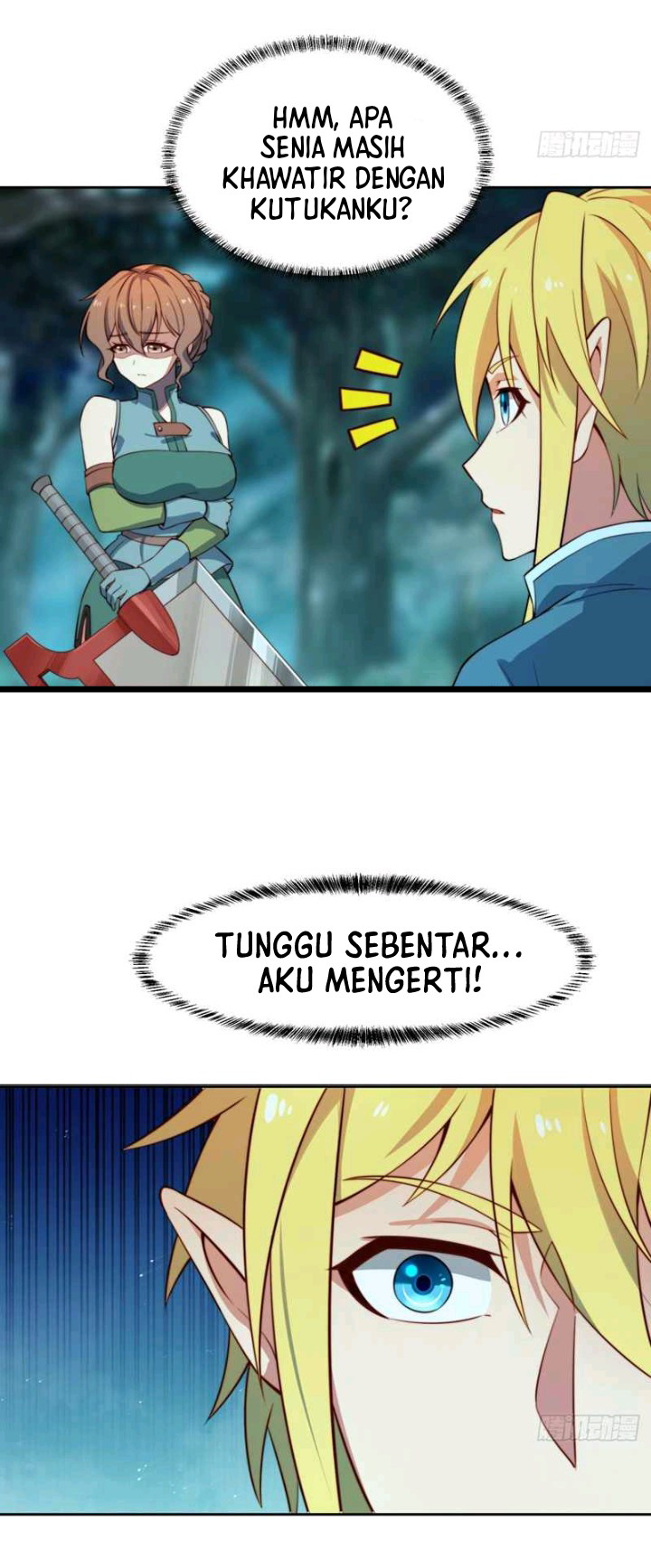 Trapped Inside the Beta Test World for 1000 Years Chapter 18 Bahasa Indonesia