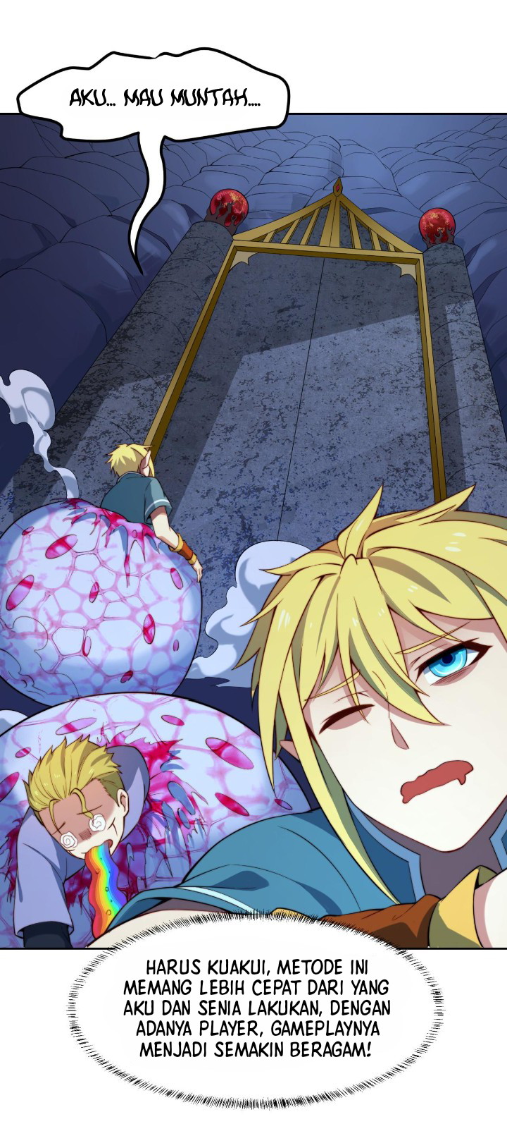 Trapped Inside the Beta Test World for 1000 Years Chapter 18 Bahasa Indonesia