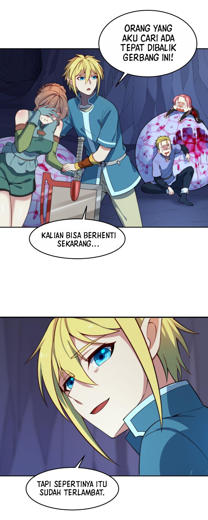 Trapped Inside the Beta Test World for 1000 Years Chapter 18 Bahasa Indonesia