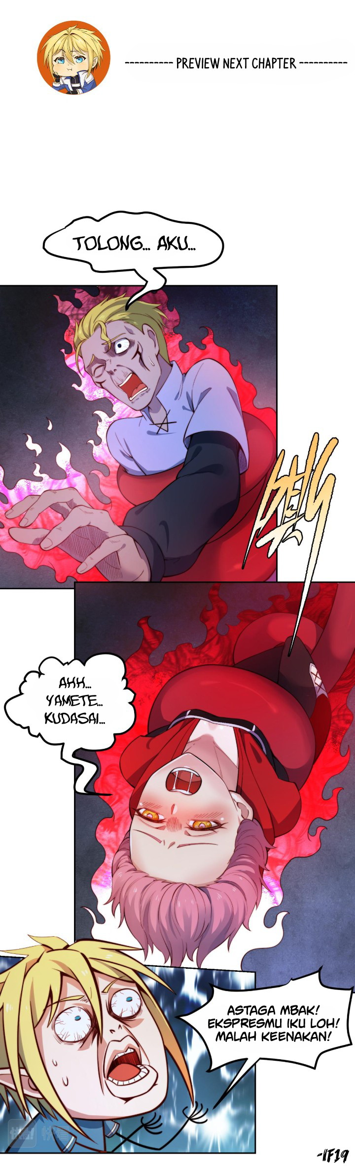 Trapped Inside the Beta Test World for 1000 Years Chapter 18 Bahasa Indonesia