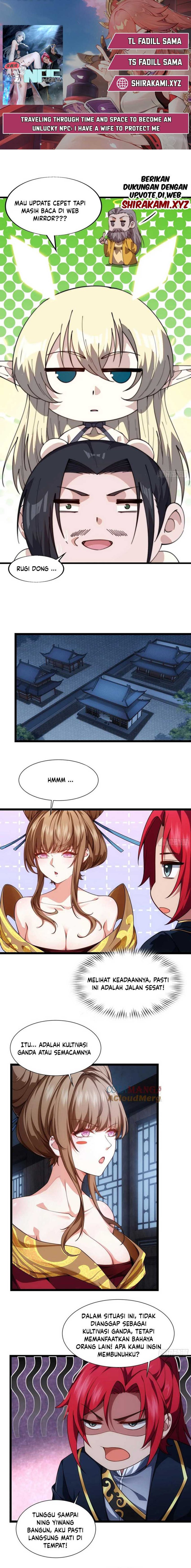 Traveling Through Time and Space to Become an Unlucky NPC: I Have a Wife to Protect Me Chapter 31 Bahasa Indonesia