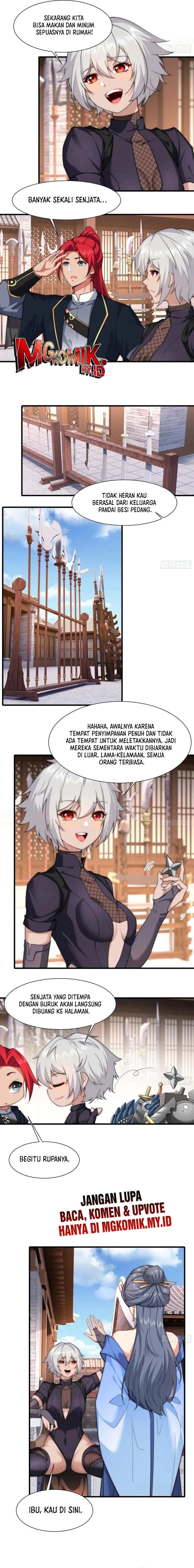 Traveling Through Time and Space to Become an Unlucky NPC: I Have a Wife to Protect Me Chapter 46 Bahasa Indonesia
