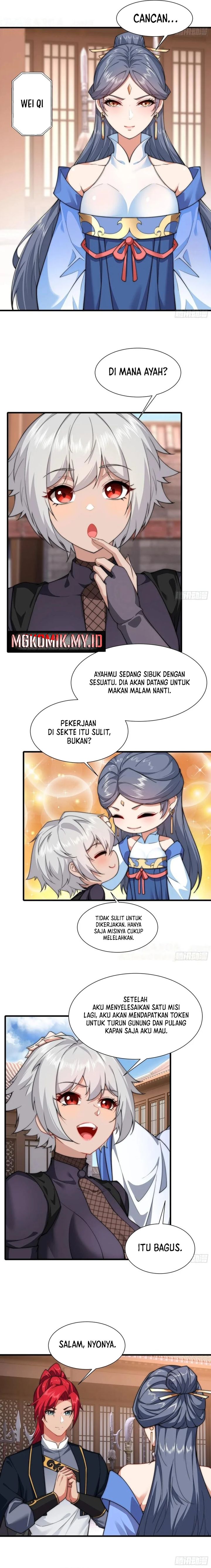 Traveling Through Time and Space to Become an Unlucky NPC: I Have a Wife to Protect Me Chapter 46 Bahasa Indonesia