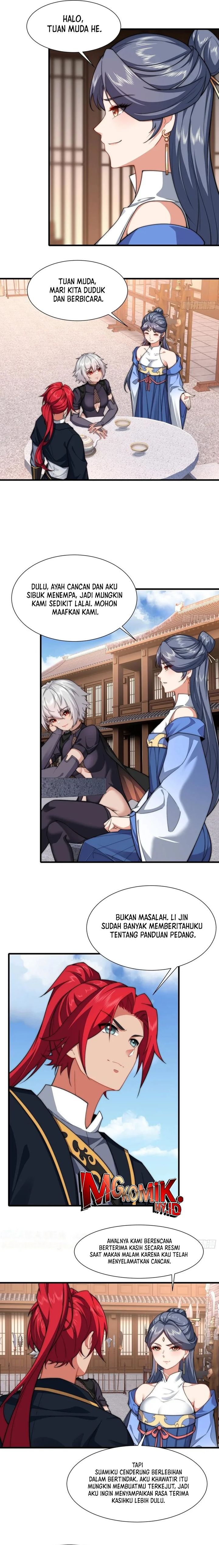 Traveling Through Time and Space to Become an Unlucky NPC: I Have a Wife to Protect Me Chapter 46 Bahasa Indonesia