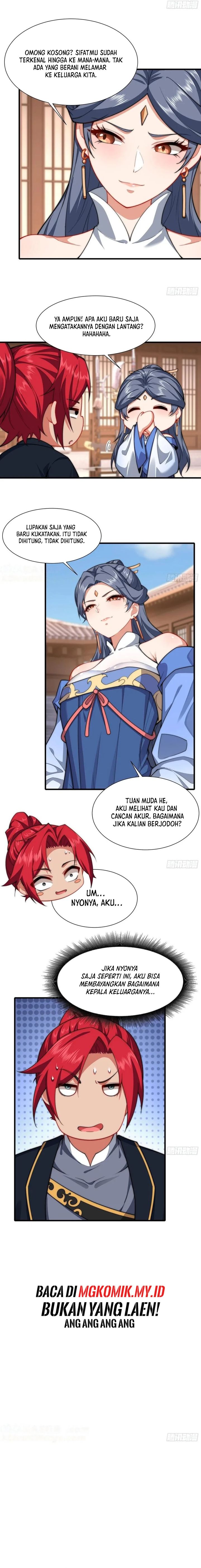 Traveling Through Time and Space to Become an Unlucky NPC: I Have a Wife to Protect Me Chapter 46 Bahasa Indonesia