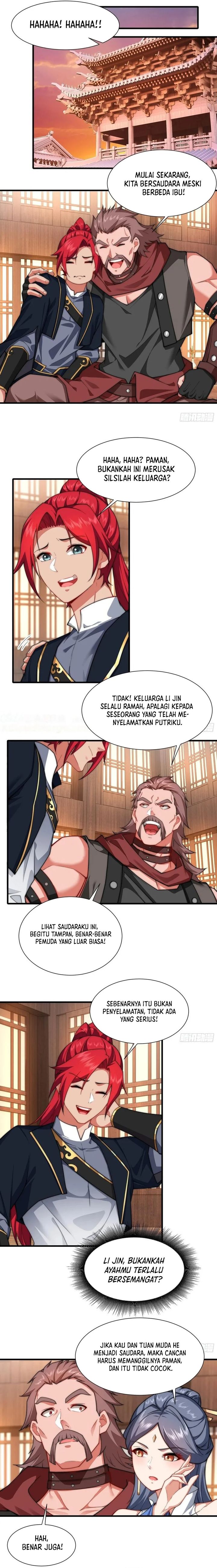 Traveling Through Time and Space to Become an Unlucky NPC: I Have a Wife to Protect Me Chapter 46 Bahasa Indonesia