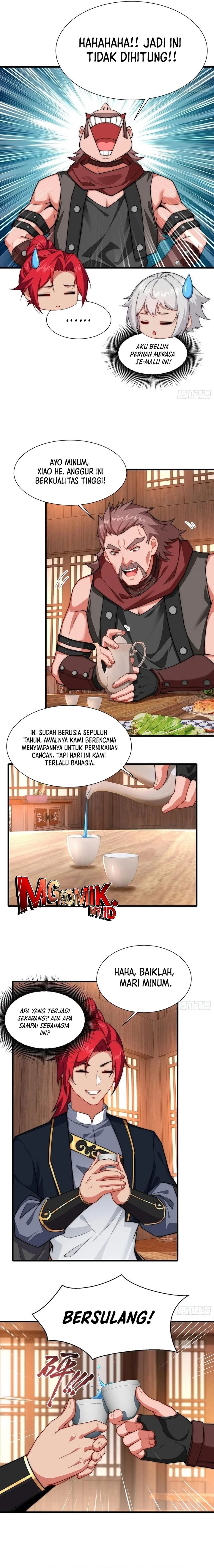 Traveling Through Time and Space to Become an Unlucky NPC: I Have a Wife to Protect Me Chapter 46 Bahasa Indonesia