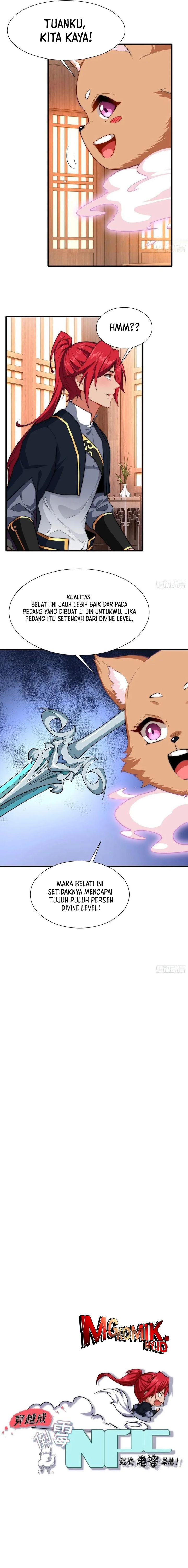 Traveling Through Time and Space to Become an Unlucky NPC: I Have a Wife to Protect Me Chapter 46 Bahasa Indonesia