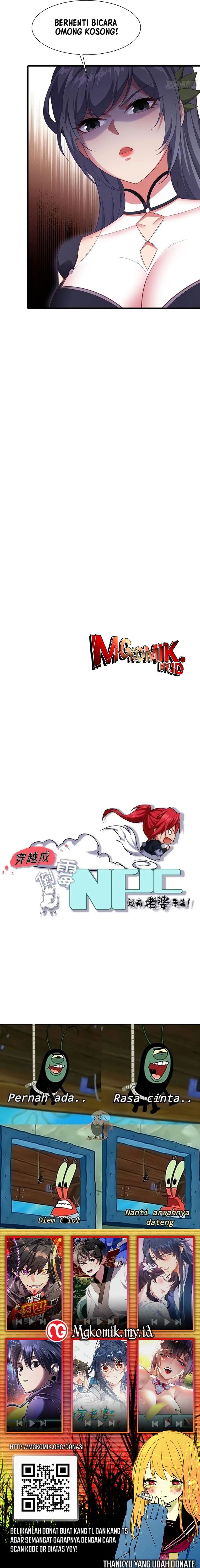 Traveling Through Time and Space to Become an Unlucky NPC: I Have a Wife to Protect Me Chapter 51 Bahasa Indonesia