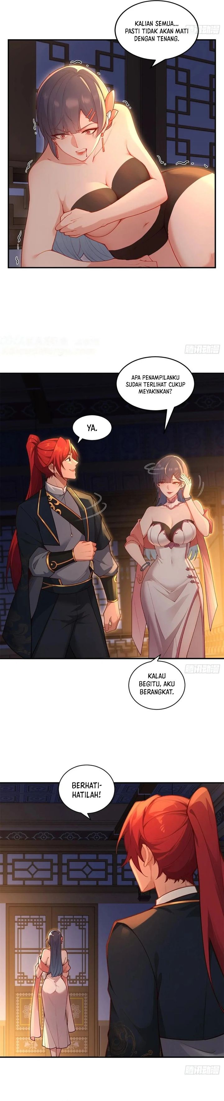 Traveling Through Time and Space to Become an Unlucky NPC: I Have a Wife to Protect Me Chapter 94 Bahasa Indonesia