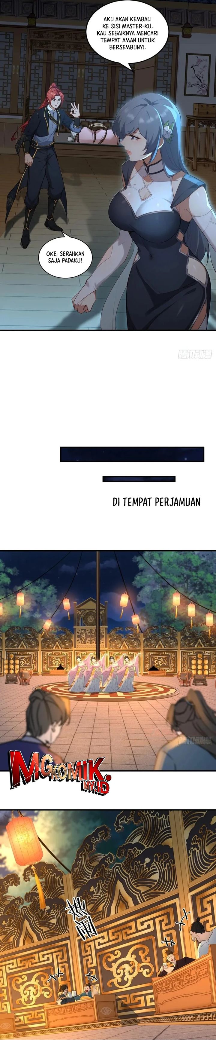 Traveling Through Time and Space to Become an Unlucky NPC: I Have a Wife to Protect Me Chapter 94 Bahasa Indonesia