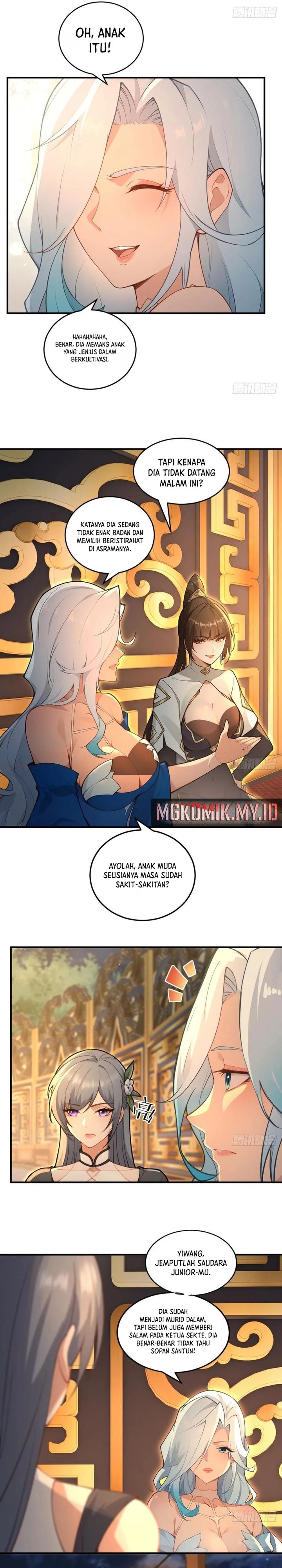 Traveling Through Time and Space to Become an Unlucky NPC: I Have a Wife to Protect Me Chapter 94 Bahasa Indonesia