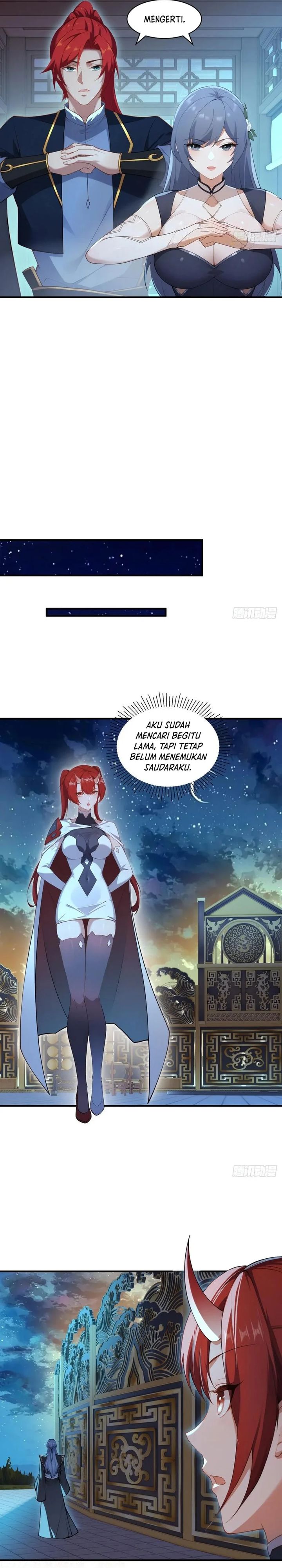 Traveling Through Time and Space to Become an Unlucky NPC: I Have a Wife to Protect Me Chapter 96 Bahasa Indonesia