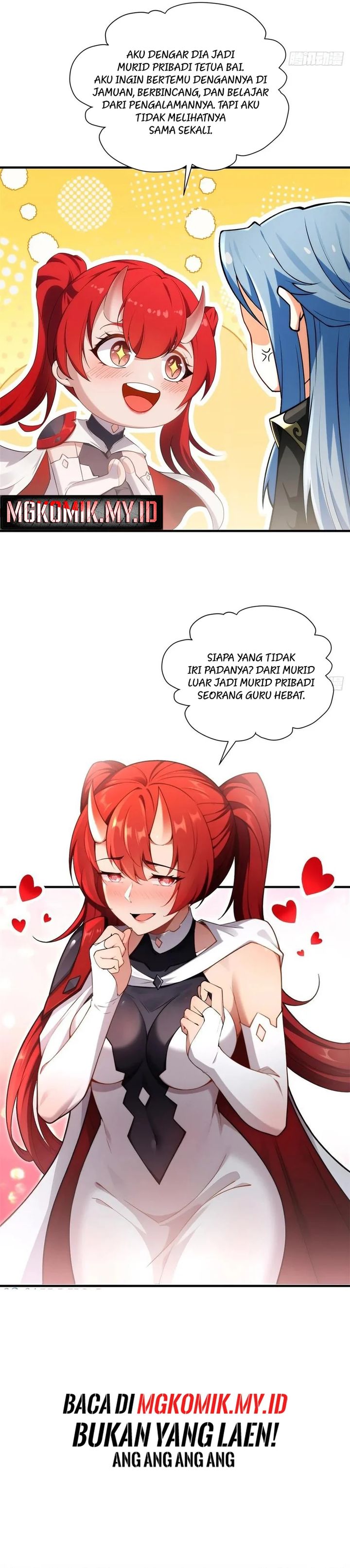 Traveling Through Time and Space to Become an Unlucky NPC: I Have a Wife to Protect Me Chapter 96 Bahasa Indonesia