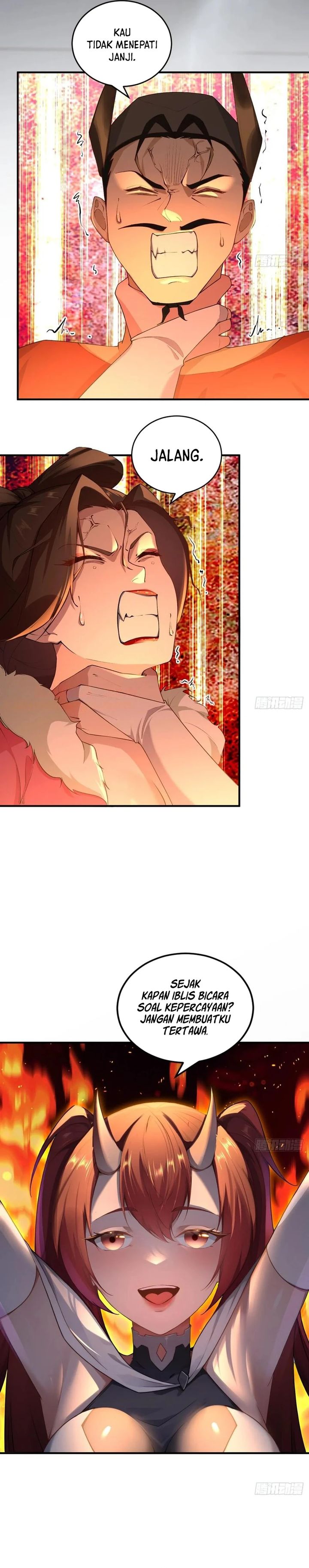 Traveling Through Time and Space to Become an Unlucky NPC: I Have a Wife to Protect Me Chapter 109 Bahasa Indonesia