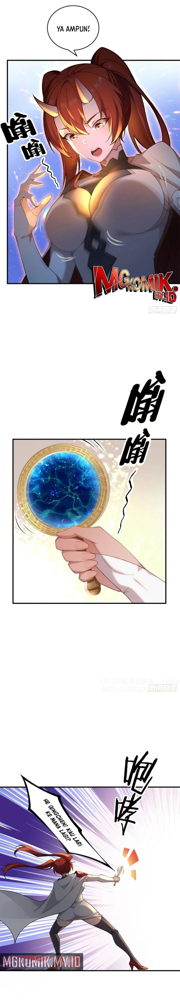 Traveling Through Time and Space to Become an Unlucky NPC: I Have a Wife to Protect Me Chapter 109 Bahasa Indonesia