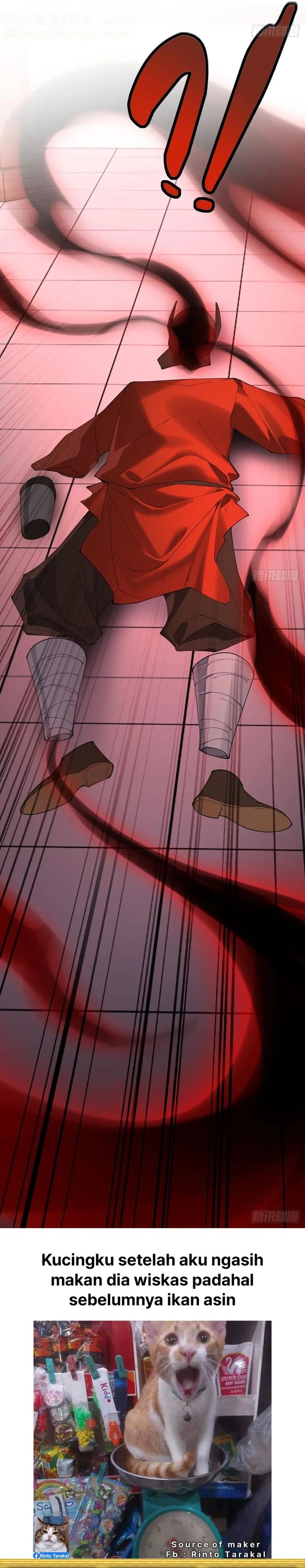 Traveling Through Time and Space to Become an Unlucky NPC: I Have a Wife to Protect Me Chapter 109 Bahasa Indonesia