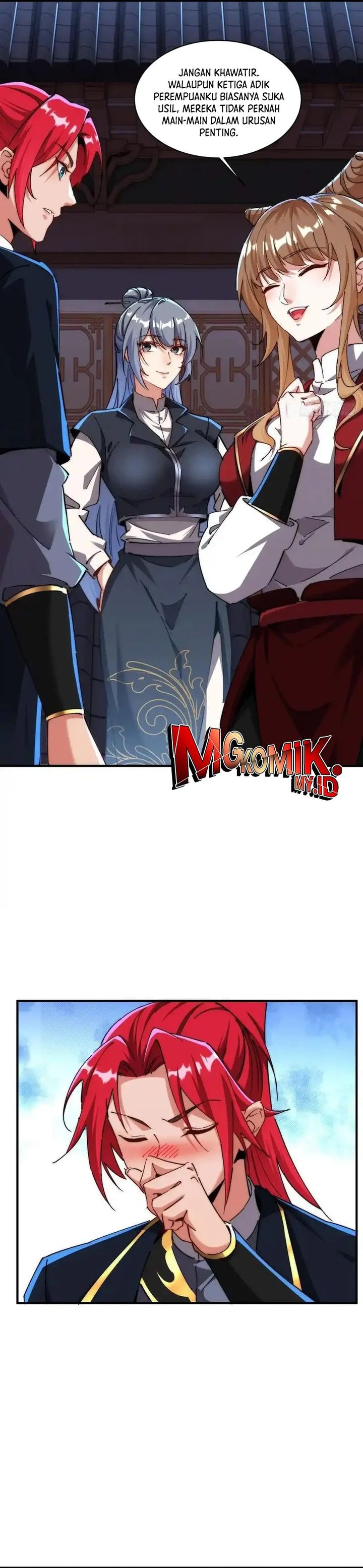 Traveling Through Time and Space to Become an Unlucky NPC: I Have a Wife to Protect Me Chapter 124 Bahasa Indonesia